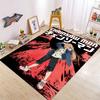 Japanese Comic Chainsaw Man Horror Carpet Living Room Sofa Coffee Table Non-slip Floor Mat Washable Carpet