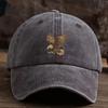Washed Cotton Peaked Cap Visor Sunscreen Hats  For Man Women Hiking Fishing Vacation Exploration