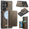 Custodia a Portafoglio Magnetica in Pelle 2 in 1 con Slot per Carte per Samsung S26 Ultra S25 Plus S24 S23 A16 A56 A17 A57 Copertura con Supporto Kickstand RFID