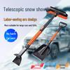 Car 5-in-1 Detachable Snow Brush & Shovel with Telescopic Ice Scraper