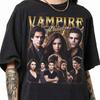 Vintage Vampire Diaries T-shirt, Damon Salvatore Shirt, Stefan Salvatore Tee, Retro Mystic Falls Merchandise, TV Series Fan Gift