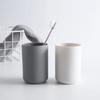 Bathroom Tumblers Plastic Mouthwash Cup Coffee Tea Water Mug Home Travel Solid Color Toothbrush Holder Cup Drinkware Supplies