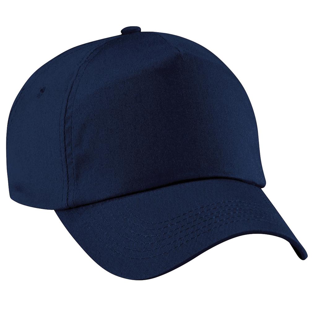 Beechfield Unisex Plain Original 5 Panel Baseball Cap (Pack of 2)