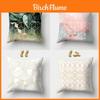 Elegant 18" Home Cotton Linen Cushion Cover For Car Bed And Waist Pillow