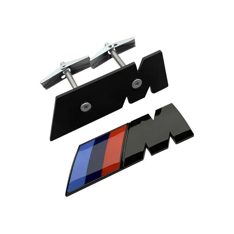 NTSM5 For BMW E91 X5 E70 F11 E30 F31 X3 F25 E61 E83 X1 E53 E87 F40 F32 E70 F36 E46 BMW Grille Emblem Car Front Modification M Badge
