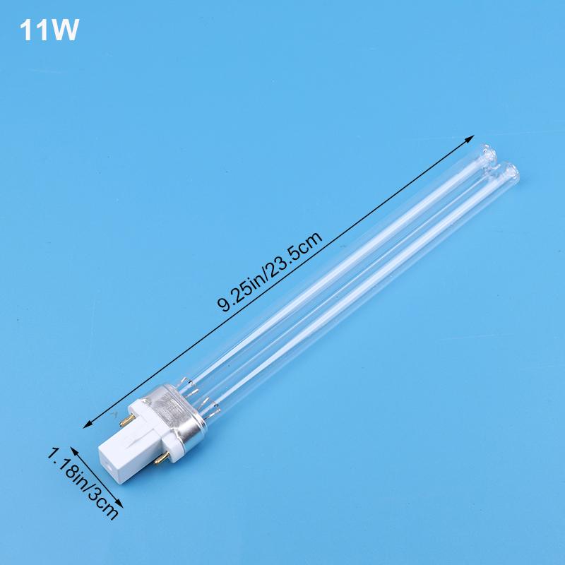 1Pc Uv Light Bulbs Aquarium Fish Tank Pond Ultraviolet Sterilize Lamp Tube For G23 5W 7W 9W 11W 13W Uvc H Shape Tube