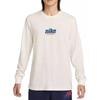 Nike Sportswear Casual Pullover Letter Print Crew Neck Long Sleeve T-Shirt Men Tops White HQ1569-133