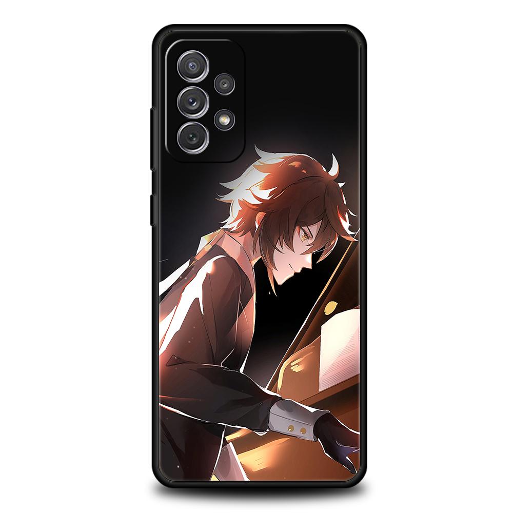 Genshin impact Baizhu Case For Samsung A24 A12 A14 A32 A50 A70 A20E A20S A10 A10S A22 A30 A40 A34 A54 A42 A52 5G A02S A04s Cover