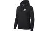 Sweatshirts Women's Black Hooded Moderate Regular CW6419-010