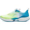 Li Ning Enfants Série Ultra Légère Tendance Sports Test Antidérapant Résistant à l'Usure Chaussures de Course Basses Homme Chaussures de Course Bleu Vert YKFV020-3