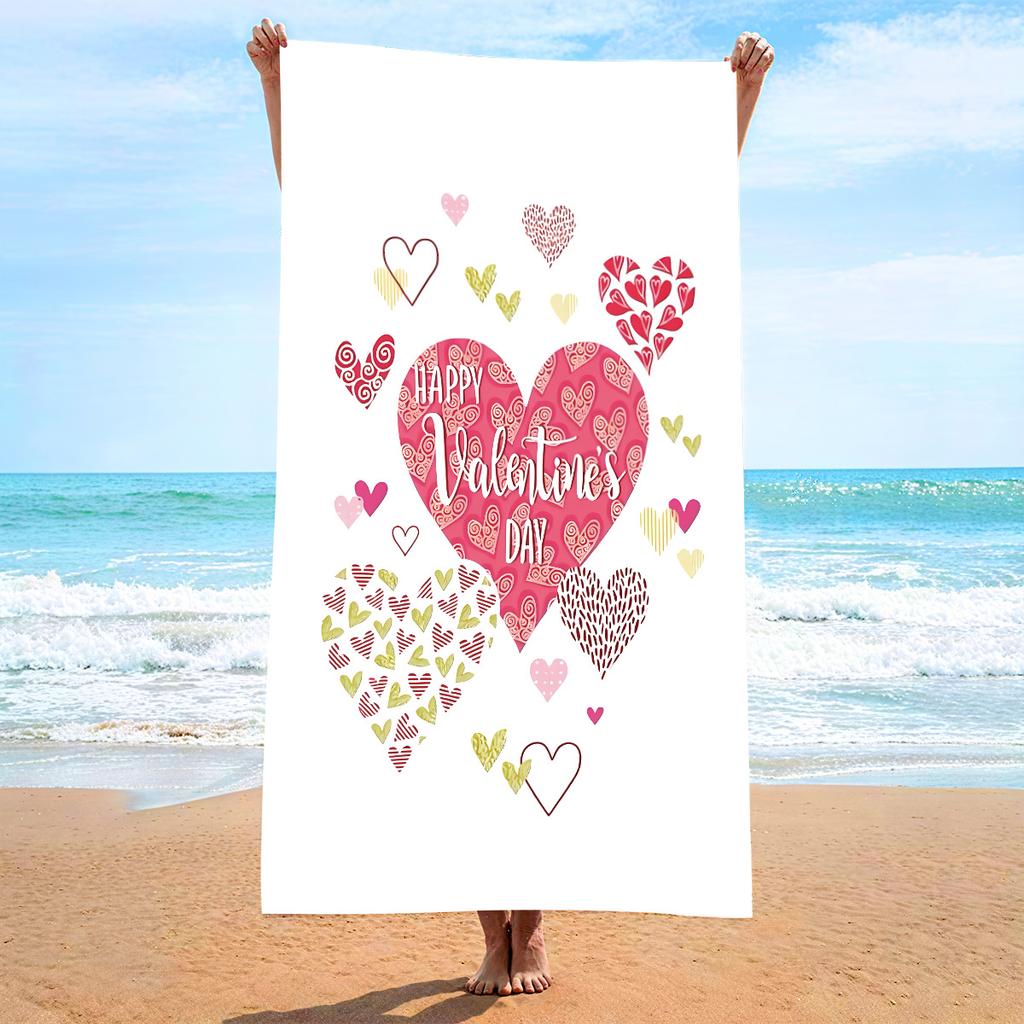 Microfiber Beach Towel Printed Beach Towel Absorbent Beach Towel