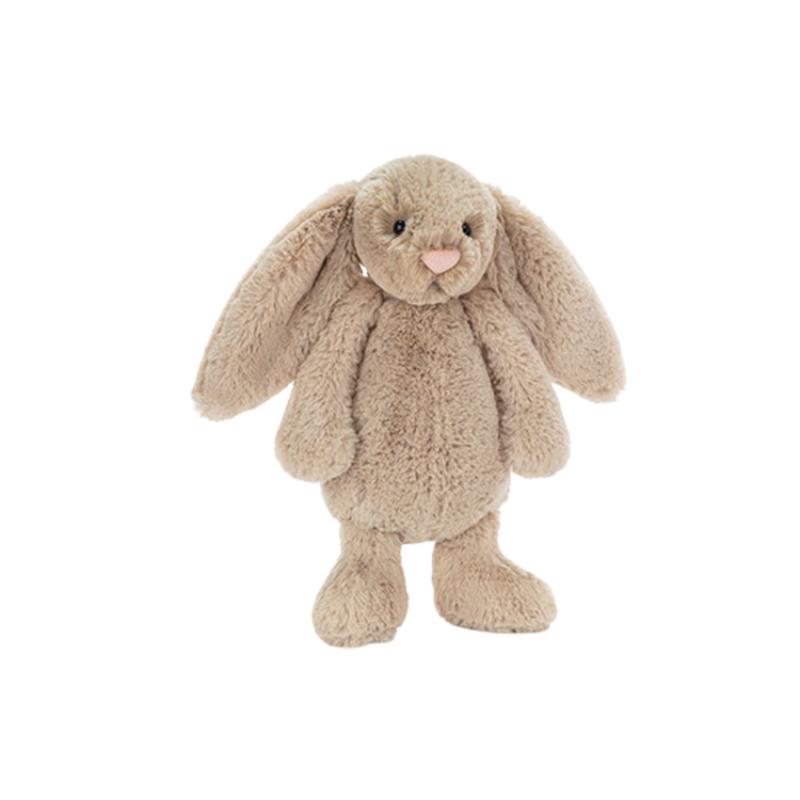 JELLYCAT Schüchtes Kaninchen Hase Klassisch Baby Beruhigend Beige Puppe Plüschtier 13cm/18cm/51cm/67cm/108cm Höhe