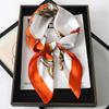 Luxury Brand Silk Scarf Square Women Shawls And Wraps Office Small Hair Neck Hijabs Kerchief Foulard Ladies Scarves 70*70cm