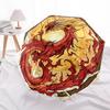 Golden Dragon  Pattern, Automatic Folding Umbrella, Portable and Foldable Design, 8 Ribs, a Christmas or Birthday Gift.