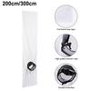 Air Lock Window Seal For Air Conditioner 3m/4m Flexible Cloth Sealing Plate Window Seal With-Zip HVAC Systems & Parts