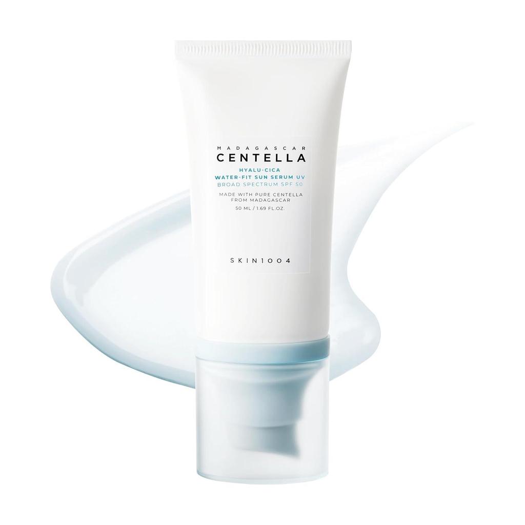 Skin1004 Madagascar Centella Hyalu-Cica Water-Fit Sun Serum Daily Hydration UV Protection 50ml