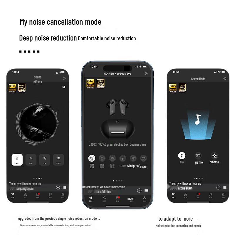 Edifier NeoBuds Evo True Wireless Noise Cancelling Earbuds