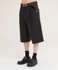 Akesi Harrison Bermuda Cotton Pants_Washed Black