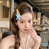 Korean Style Starfish Hair Clip Summer Sweet Bangs Clip Creative Sea Star Hairpin  Barrettes