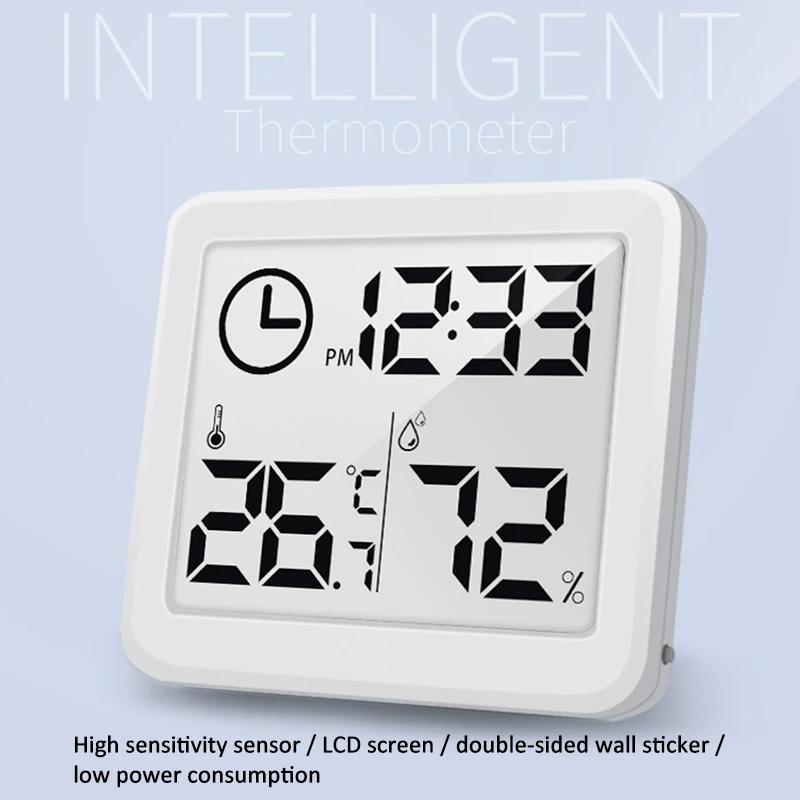 Indoor Hygrometer LCD Digital Thermometer Indoor Hygrometer Thin Simple Home Electronic Digital Temperature Kitchen Accessories