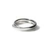 ANOTHER CELL OVAL SQUARE TWIST RING