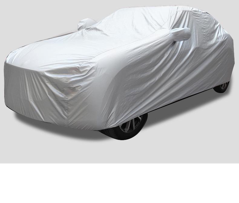 Funda Universal Impermeable a Prueba de Polvo de Tafetán para Coche - Engrosada 170T/190T Protector Solar para Exteriores