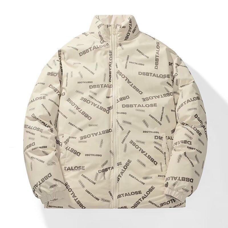 Heren Reversible Amerikaanse Stijl Donzen Jas - High-End Mode, Jeugdig en Stijlvol
