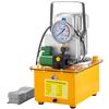 Bomba Eléctrica Hidráulica, Bomba de Accionamiento Hidráulico 750W, 70 MPa(10152 PSI) Acción Simple, 220V, Pedal Solenoide, Cilindro de Unidad de Potencia Hidráulica de 7L