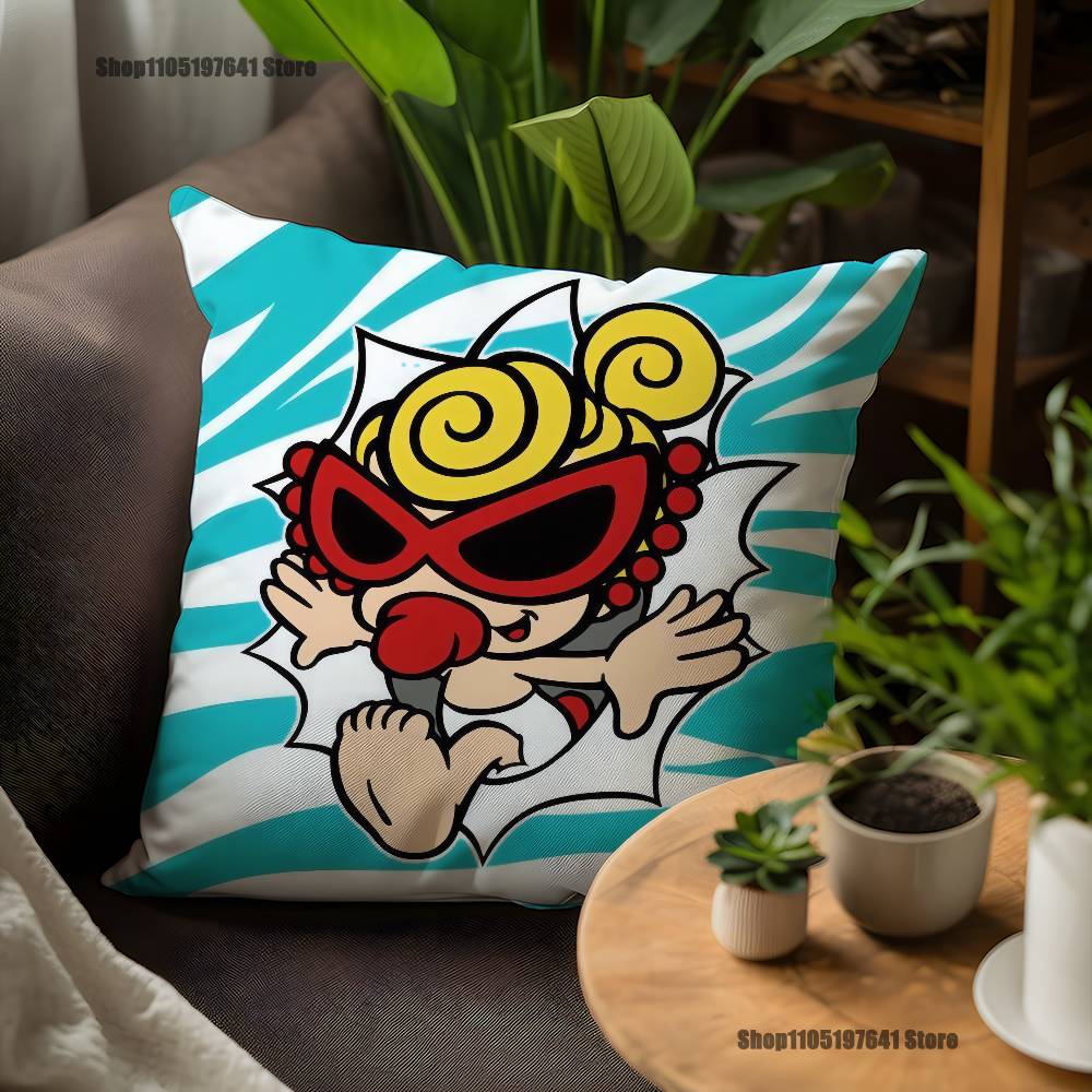 H-Hysteric M-MiniES Pillow Case For Sofa Decor Car Office Room Printing Cushion Cover Decorations and Protector