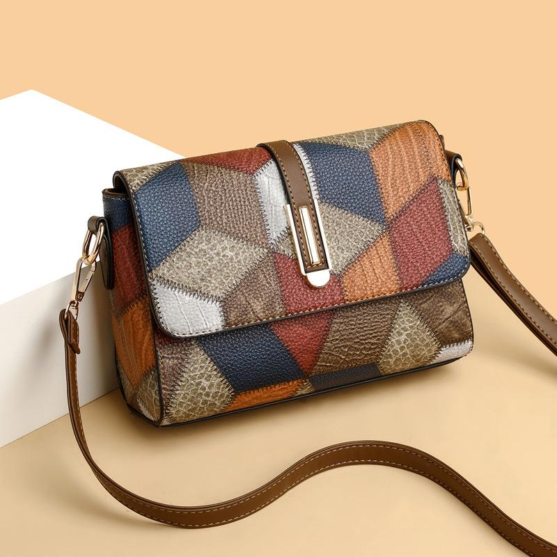Spring New Fashion Crossbody Bag Soft PU Leather Messenger Bag Versatile Sling Shoulder Women's Bag Small Handbags