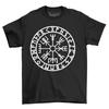Vegvisir Kompass Wikinger T-Shirt - Lustig und Wegweisend! Unisex-Druckdesign, 100%