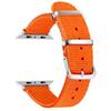 Apple Watch Bracelet - MY-MONTRE - 42/44/45/49mm - Orange - High-strength Fabric - Stainless Steel Clasps