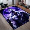 Purple Batman Anti-Slip Rug, Rectangular Carpet for Home Bedroom & Game Room Decor