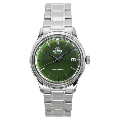 Bambino Edelstahl Grasgrünes Zifferblatt Automatik RA-AC0M09E Herrenuhr