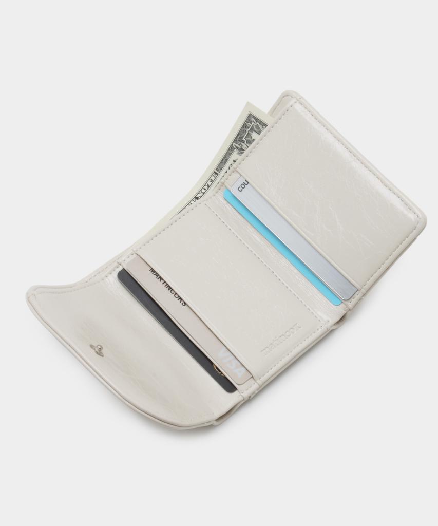 Matincox Heart Fold Wallet - Cream