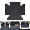 Pet Trunk Cargo Cover Mat Scratchproof Dog Seat Cover Easy To Install Adjustable Pet Backseat Liner Cargo Protector Mat