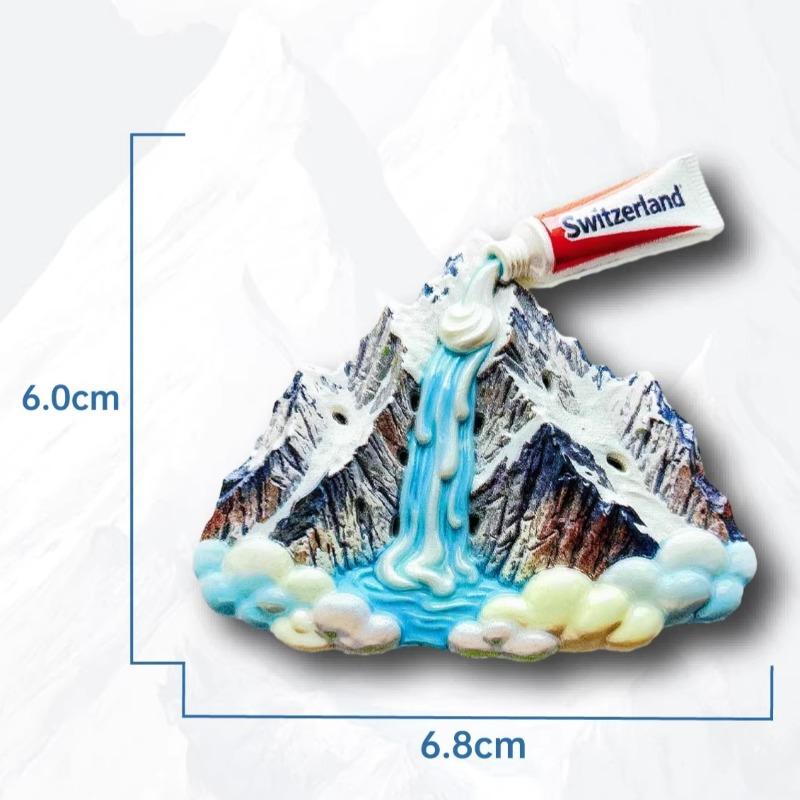 Switzerland Souvenirs Zurich Fridge Magnets Alps Jungfrau Lake Lucerne Region Chapel Bridge Interlaken Fridge Stickers Gifts