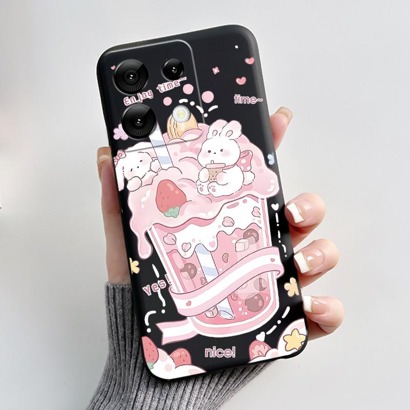 Case For UMIDIGI G9 5G Note90 Cute Love Heart Rabbit Soft Silicone TPU Shockproof Back Cover For UMIDIGI Note 90 G 9 Phone Case