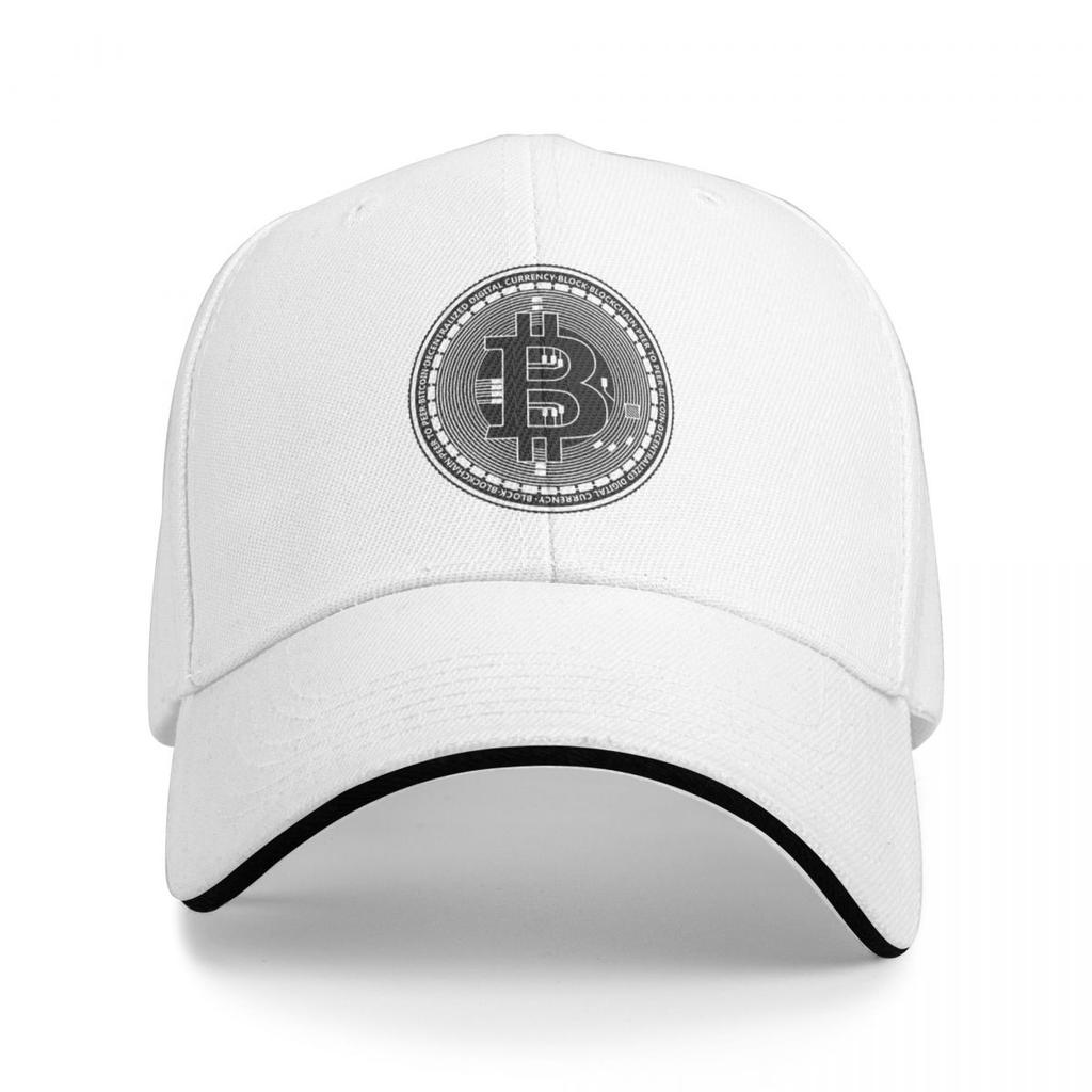 Unisex baseballimütsid Bitcoin ikoon Krüptovaluuta kunst Välis tänavarõivad Suvised spordimütsid Hip-hop müts Casquette mütsid