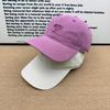 Street Tide Brand Triangle Label Embroidered Cap Men and Women Soft Top Breathable Couple Daily Travel Baseball Cap