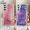 Glitter Silicone Case For Samsung Galaxy A17 A16 A26 A36 A56 A07 A15 A25 A35 A55 5G A14 A24 A34 A54 A05S A73 A53 A23 A13 Cover