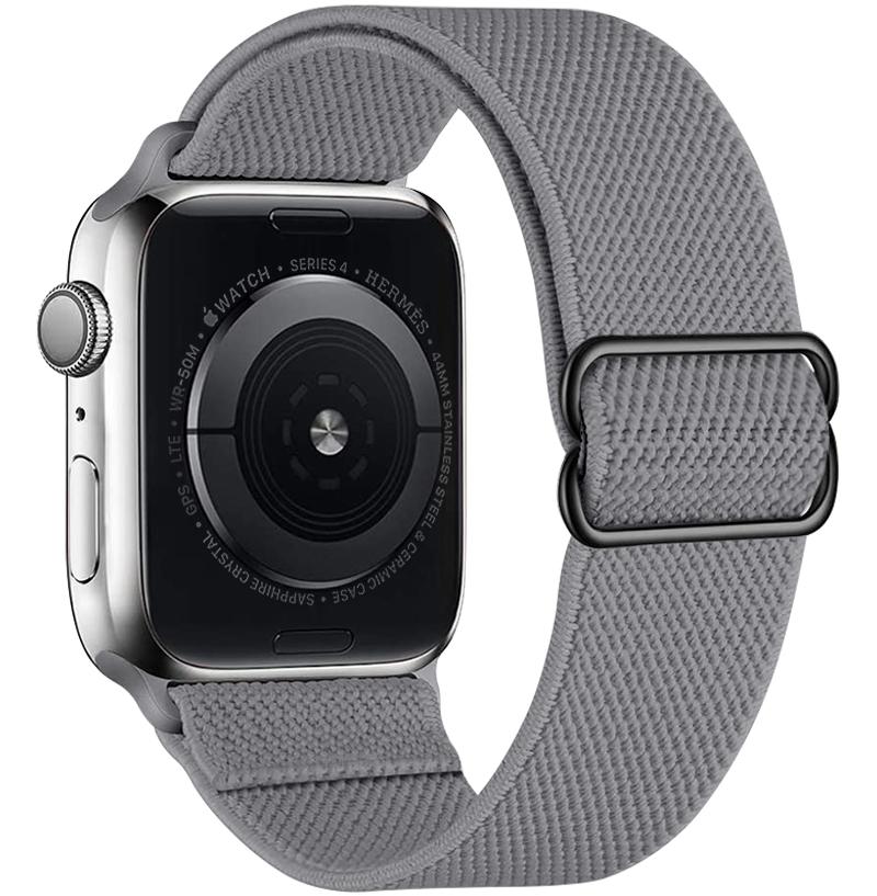 Scrunchie Strap for Apple Watch Ultra 2 Band 49mm 44mm 40mm 45mm 41mm 46mm Elastic Nylon Bracelet iWatch Series 3 6 Se 7 8 9 10