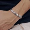 Triple Line Silver Bracelet OTB122720NWW