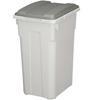 Shinki Gosei Tonbo Trash Can, Connectable, with Lid, 45 Liter Capacity, Dark Gray, 31cm (W) X 39cm (D) X 57.5cm (H), Durable, Made In Japan, Suitable