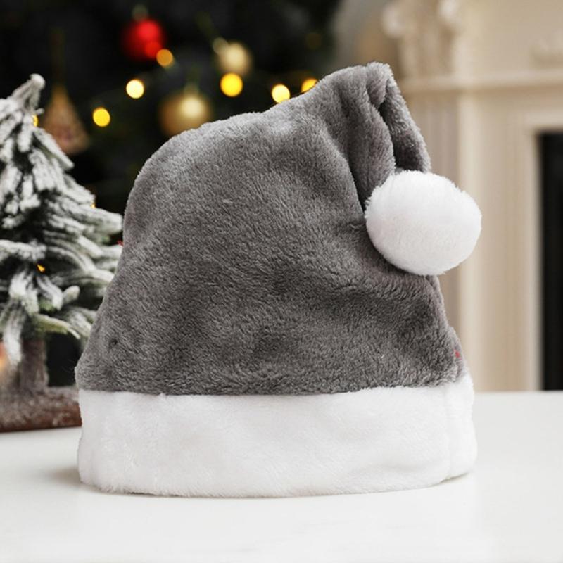 Christmas Hat Unisex Adult Kids Hat Santa Hat Comfortable Multicolored Christmas Hat for Party for Adult Kids