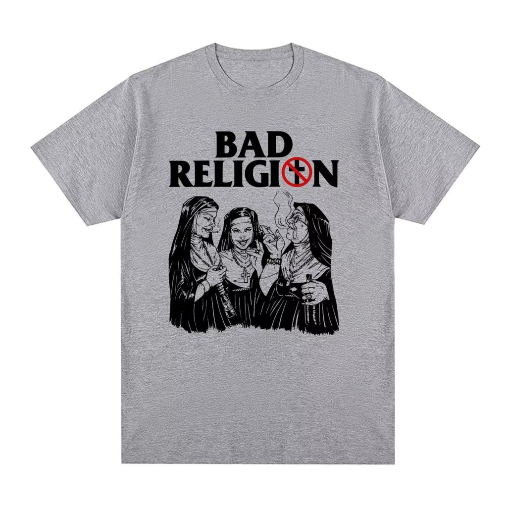 Bad Religion Vintage T-shirt Punkrock Amerikansk Casual Herr Streetwear Herr T-shirt Ny T-shirt Passar Både Män Och Kvinnor
