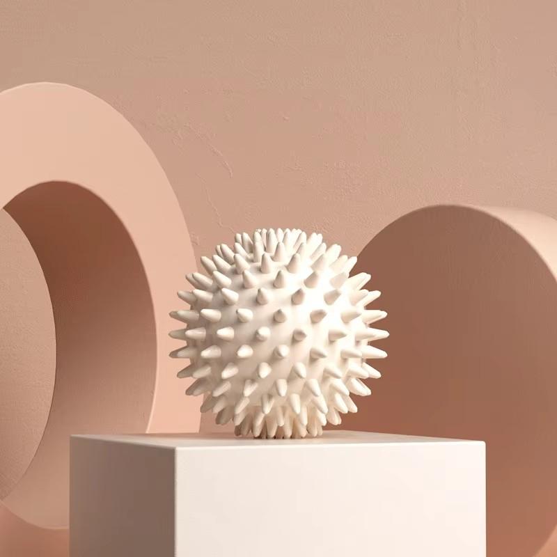 Hedgehog Massage Ball Yoga Fascia Ball Exercise Fitness Muscle Relaxation Massage Stick Shoulder Neck Leg Plantar Meridian Ball