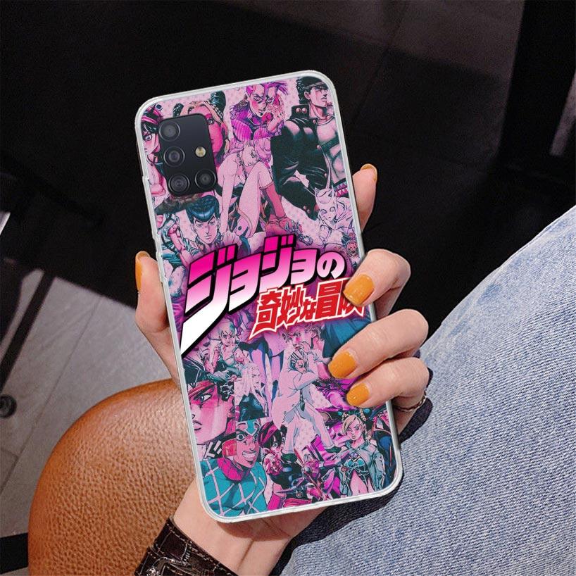 Alle JoJo's Bizarre Adventure Handyhüllen für Samsung Galaxy A52 A32 A22 A12 A51 A31 A50S A30S A20S A10S Note 20 Ultra 10 Plus S10