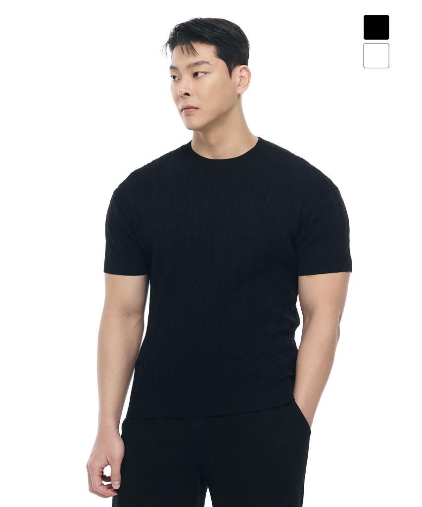 BYSEC Premium Fisherman Plain Muscle Fit Knit_2 Colors