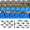 Contemporary City SWAT Commando Figures Unique Forces Constructing Blocks RU UN Army Soldier Police Military Weapone Bricks Playthings